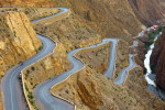 Afdaling in de Gorge des Dades